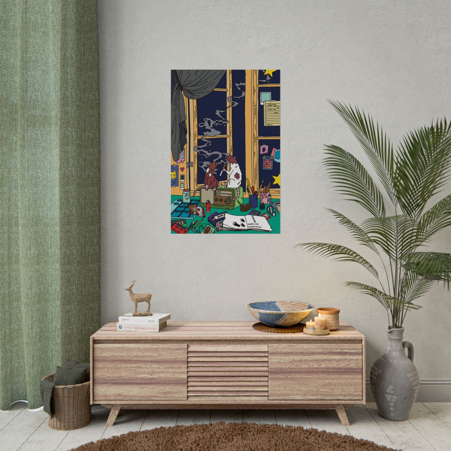 Smoking out the Window Poster
