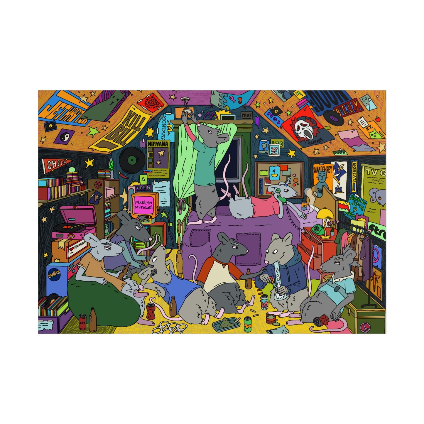 Own Room (No white) Poster