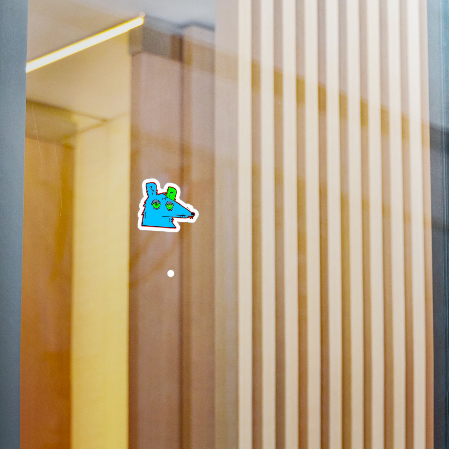 Neon Rat Sticker