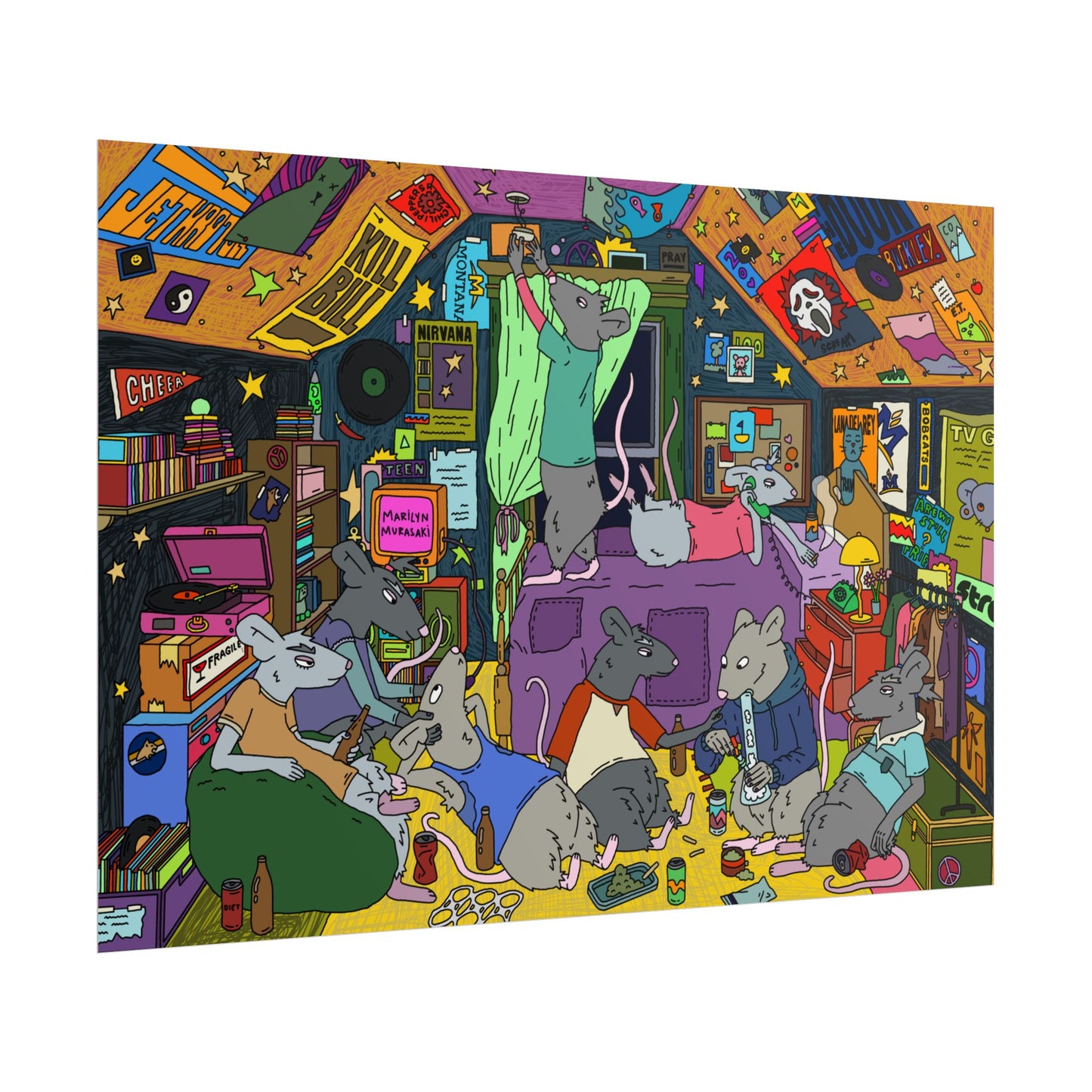 Own Room (No white) Poster