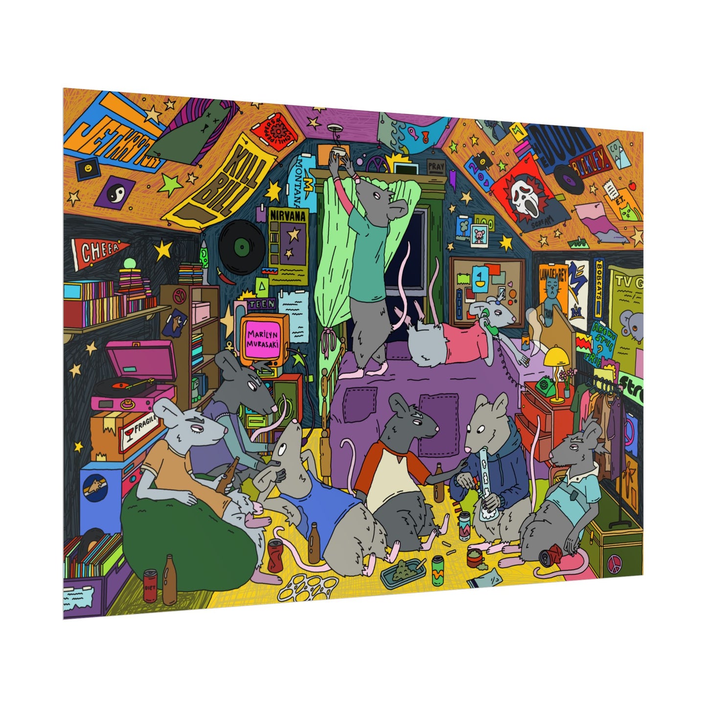 Own Room (No white) Poster