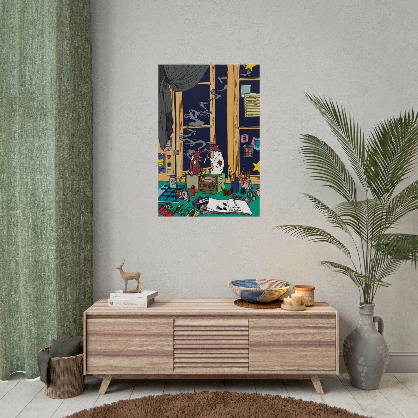 Smoking out the Window Poster