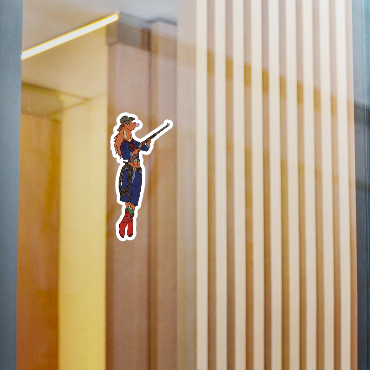 Eden Horse Sticker